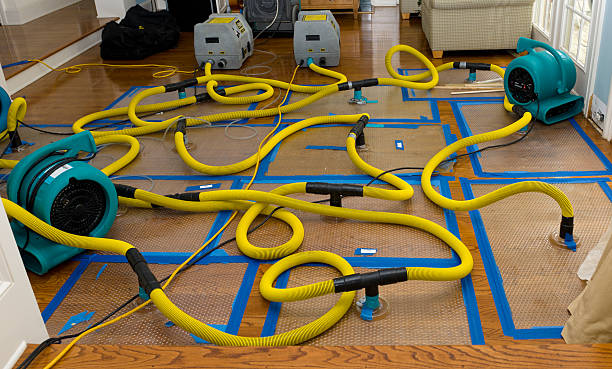 Professional Crawl Space Water Removal technician working in Mira Loma, CA